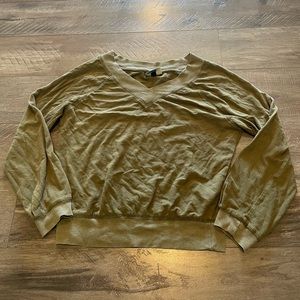 Olive Green Top - Women’s Medium